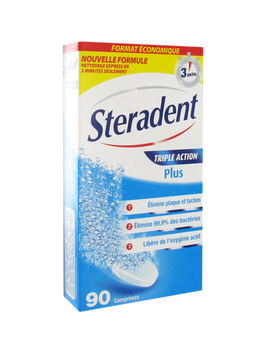 Image STERADENT COMPRIMÉ 90
