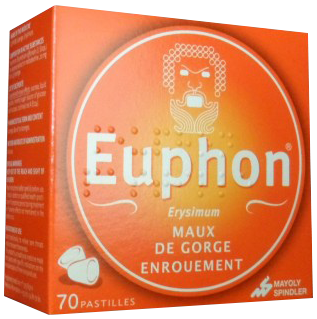 Image EUPHON 70 PASTILLES