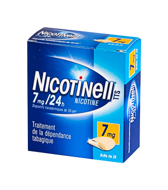 NICOTINELL 7MG/24H TTS 28 DISPOSITIFS TRANSDERMIQUES