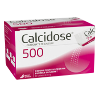 Image CALCIDOSE 500MG SACHET 60