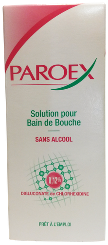 PAROEX 0,12% SOLUTION POUR BAIN DE BOUCHE FLACON 300ML