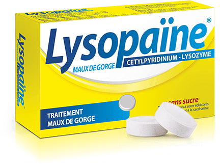 Lysopaïne Menthe Sans Sucre 36 Pastilles
