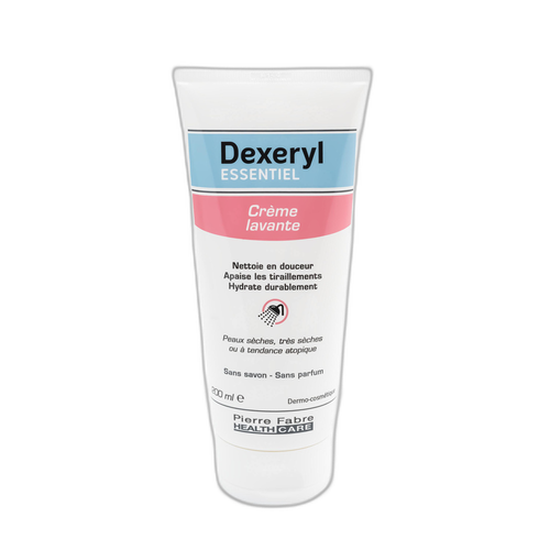 Image Pierre Fabre Dexeryl Essentiel crème lavante, apaisante et protectrice peaux sèches à très séches et à tendance atopique 200ml