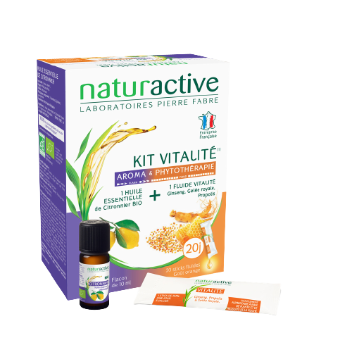 Naturactive - Kit Vitalité 20 sachets-sticks + 1 HE 10ml